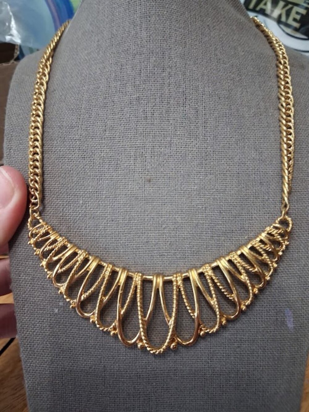16 inch Statement necklace
